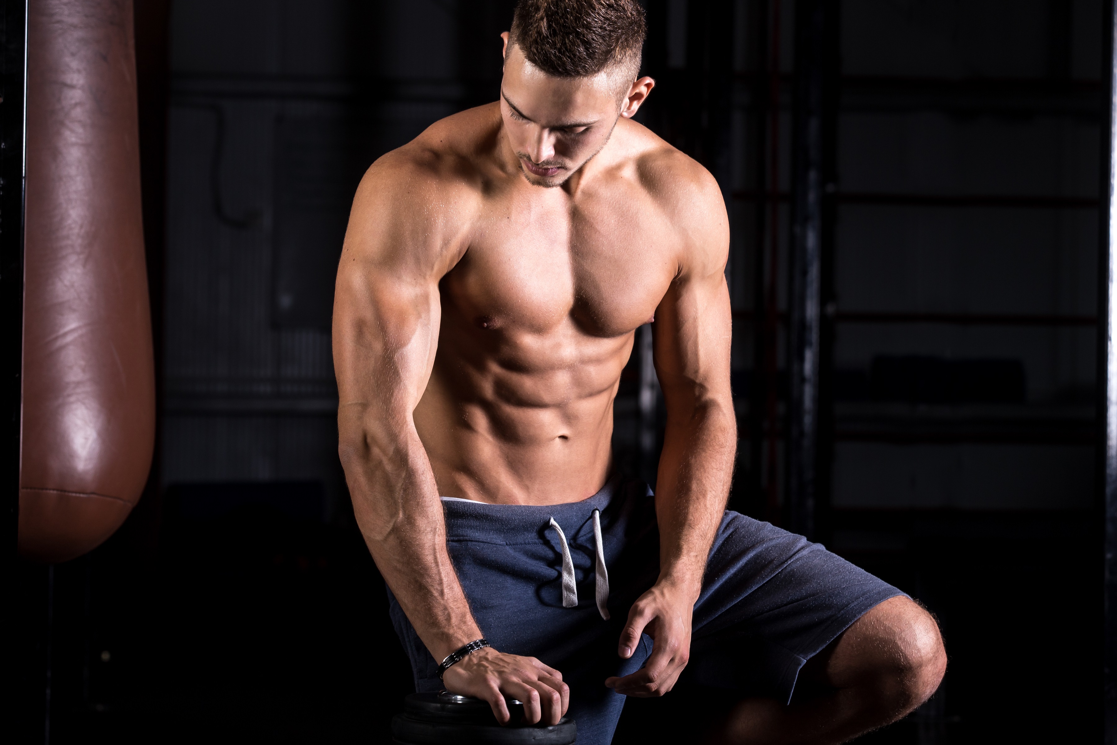 Latino Male Muscle
