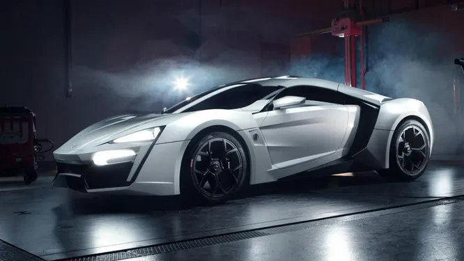 W Motors Lykan Hypersport (3.4 млн. долларов).