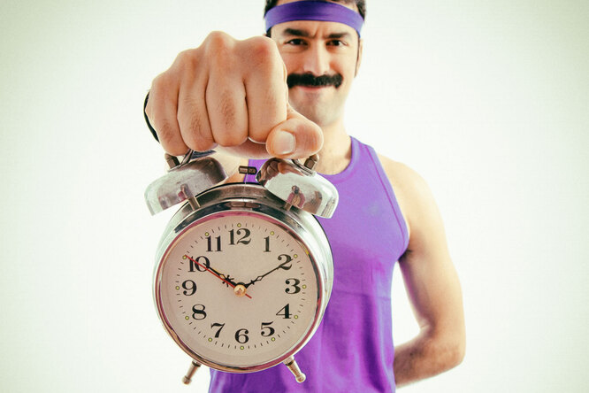 Правда ли, что нужно тренироваться в одно и то же время?