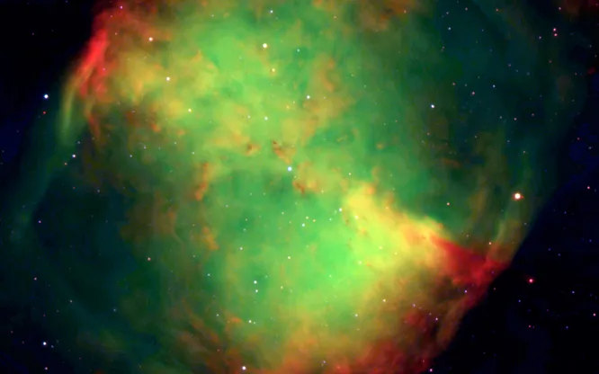 NASA AND THE HUBBLE HERITAGE TEAM (STSCI/AURA)Туманность Гантель в созвездии Лисички, 2003
