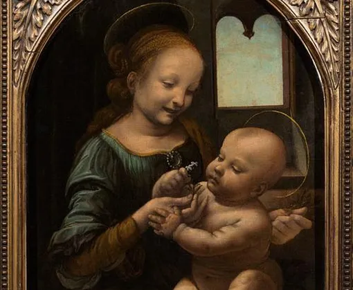 кто была мать Леонардо да Винчи