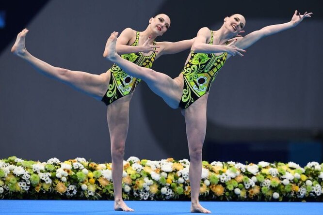 Российские синхронистки взяли золото в дуэтах на Олимпиаде в Токио