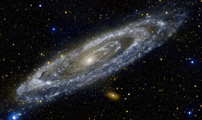 NASA/JPL-CALTECHГалактика Андромеды, 2001. Съемка телескопа Хаббл.  