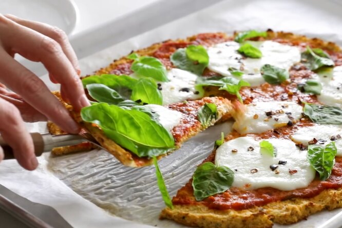 Как приготовить диетическую и вкусную пиццу