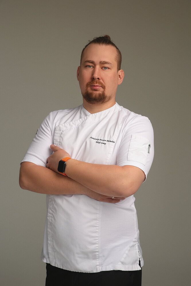 Александр Волков-Медведев, шеф-повар ресторана Ruski Александр Волков-Медведев, шеф-повар ресторана Ruski
