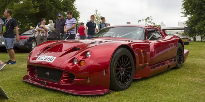 TVR Cerbera Speed 12 (1997). Машина получилась слишком быстрой, чтобы продавать её широкой публике, а потому был выпущен лишь один выставочный экземпляр. Движок V12 выдавал около 800 л.с., что в статье журнала EVO назвали «устрашающим» (на тот момент они ещё не знали про Bugatti Veyron 16.4 Super Sport и ей подобные).