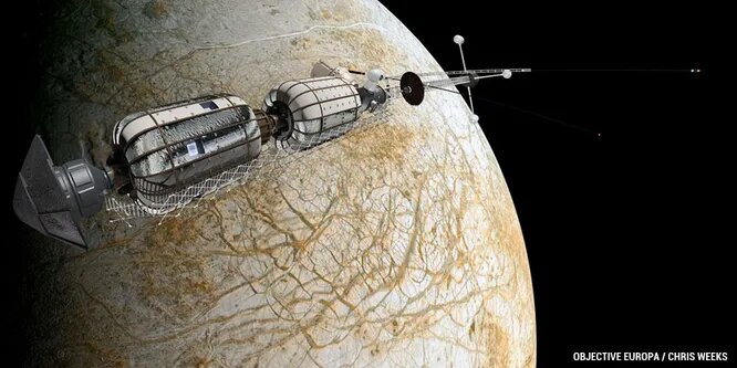 Проект «Objective Europa» один из самых амбициозных и безумных среди всех исследовательских миссий. Он предполагает высадку астронавтов на спутник Юпитера, Европу, в субмарине для исследования подлёдного океана. Чего он не предполагает, так это их возвращения назад. Проект спонсирует датский учёный Кристиан фон Бенгстон, разрабатывающий также множество других космических программ.