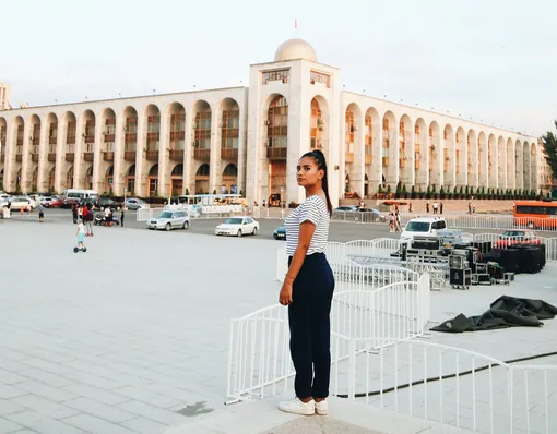 Площадь Ала-Тоо в Бишкеке – центр сразу нескольких достопримечательностей