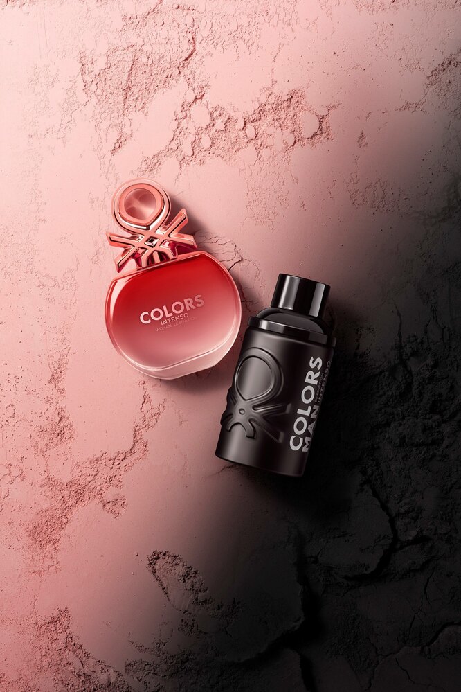 Парные ароматы Colors Man Black Intenso & Colors Woman Rose Intenso от United Colors of Benetton