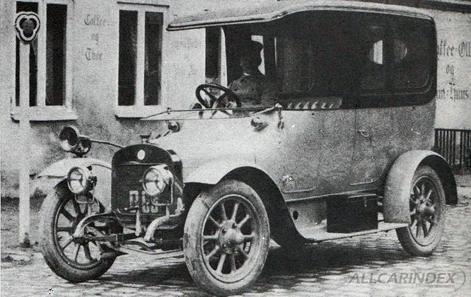 Thrige. Компания из Оденсе производила легковые автомобили с 1911 по 1917 год, а затем под брендом Triangel автобусы вплоть до 1950-го.