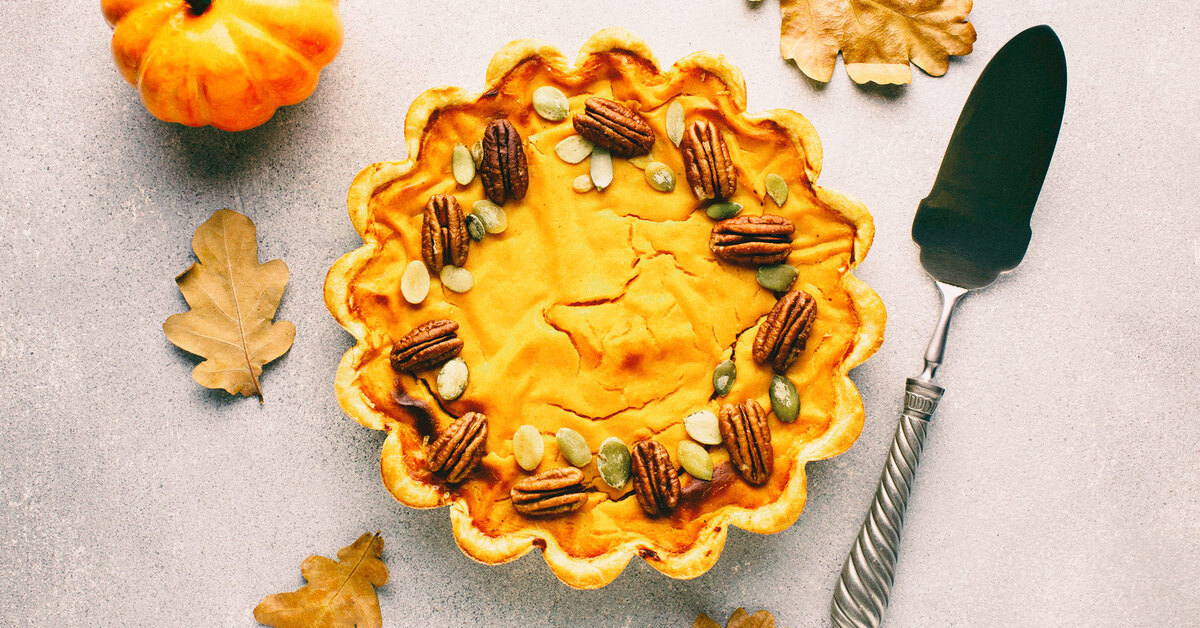 Happy Thanksgiving тыквенный пирог