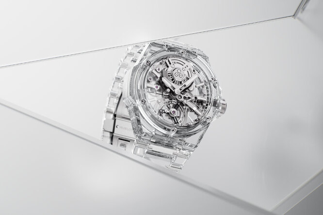 Луч света на запястье: Hublot Big Bang Integral Tourbillon Full Sapphire Луч света на запястье: Hublot Big Bang Integral Tourbillon Full Sapphire