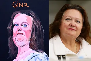 Самая богатая женщина Австралии требует от национальной галереи спрятать ее уродливый портрет