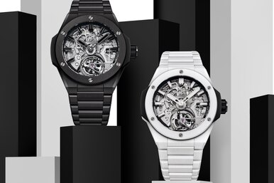 Первый в мире керамический минутный репетир от Hublot