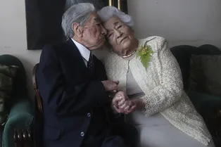 217 лет на двоих: познакомьтесь с самой старой семейной парой мира