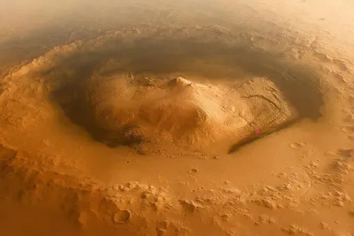 Озеро в кратере Гейл — доказательство существования воды на Марсе