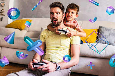 10 видеоигр, в которые можно сыграть вместе с ребенком: Unravel Two, Moving Out, Chuchel, Cat Quest и другие