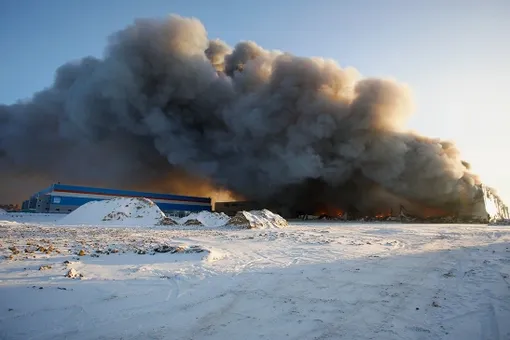 Госстройнадзор Петербурга заявил, что сгоревший склад Wildberries работал без разрешения