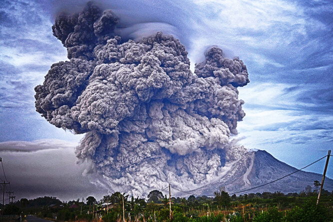 Ученые подробно описали сценарий конца света: как будет проходить извержение вулкана Судного дня