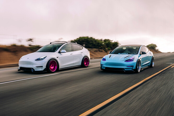 3 электромобиля Tesla, которые превратили в спорткары с помощью тюнинга: такому позавидует даже Илон Маск!
