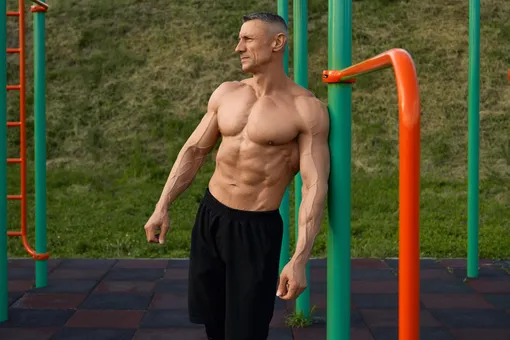 Возрастная потеря мышц после 40 лет менее опасна тем, кто тренируется