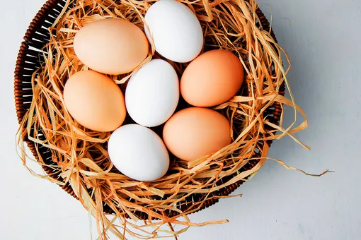 Существует ли разница между коричневыми и белыми яйцами