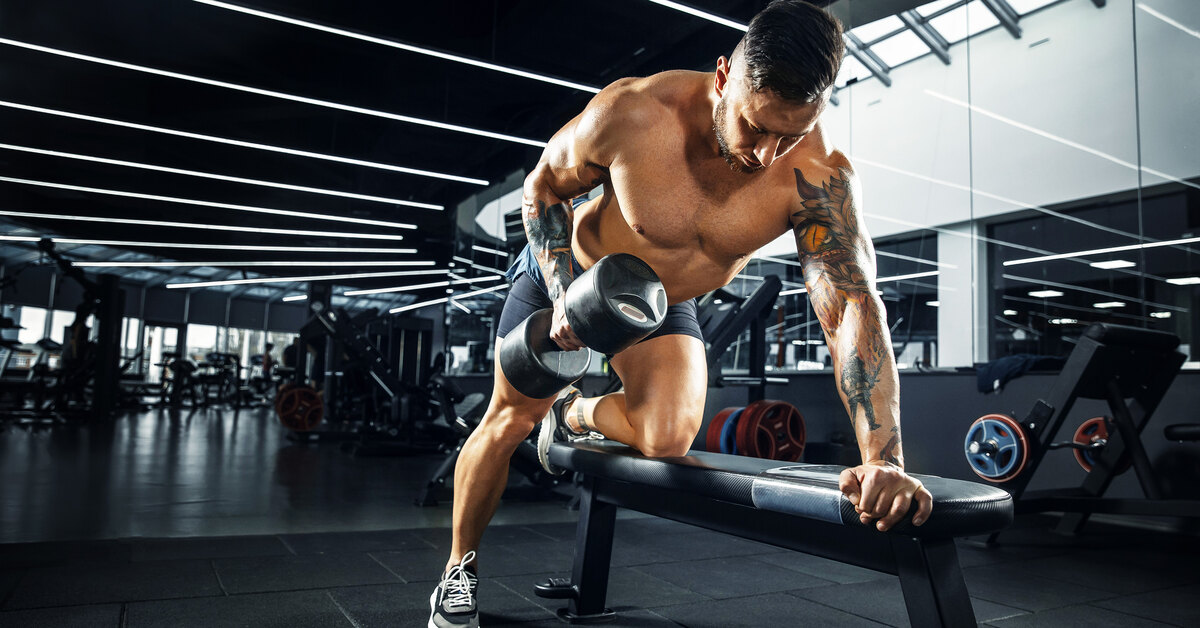 Тренировка в зале после 40 лет. Мышцы руки.