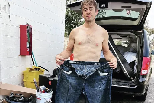 Американец сбросил 56 кг, разочаровавшись в диетах: он ел любимую еду, бросил девушку и сменил работу