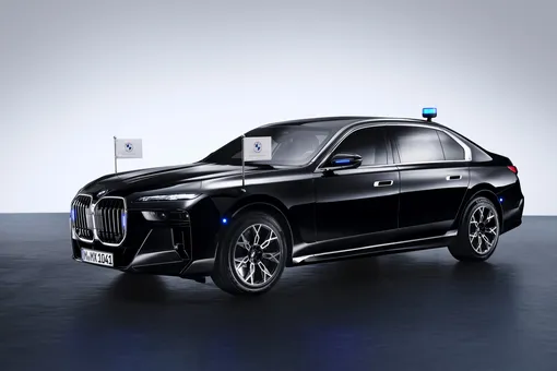 Автомобиль с защитой от беспилотников и гранат: как устроен новый бронированный BMW 7 серии