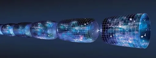 Чтобы лучше понять теорию Большого отскока представьте связку сарделек: соединение — это момент Большого взрыва, затем расширение — инфляция, а сами сосиски — Вселенные
