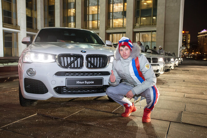Какие автомобили дарят олимпийским чемпионам?
