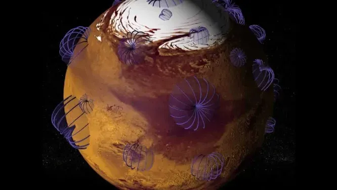 Если бы Марс не потерял своё магнитное поле, он бы гораздо сильнее напоминал Землю, имел океаны воды и, возможно, породил бы собственную органическую жизнь. Не исключено, что когда-то так оно и было.