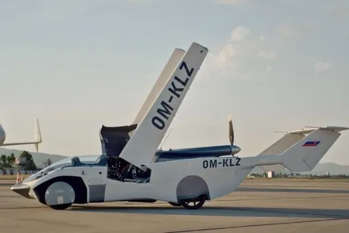 Видео: летающий автомобиль-трансформер совершил первый межгородской перелет