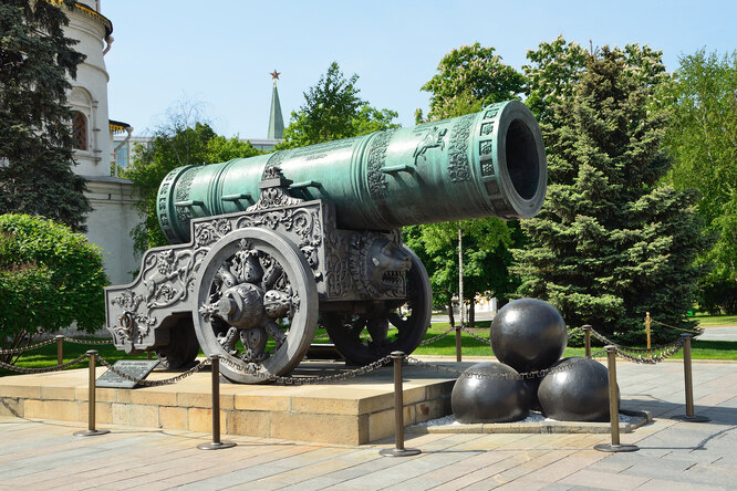 Царь-пушка в московском Кремле – это не то, что вы привыкли думать об этом артефакте