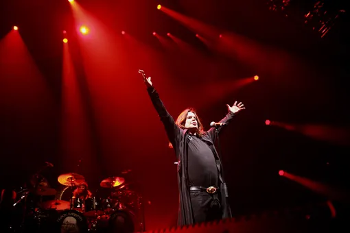 Воссоединившиеся Black Sabbath на концерте в 2008 г.