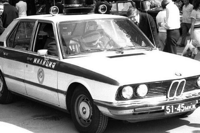 BMW для советской милиции: любопытный экспонат