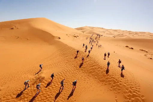 Каково это — пересечь 50 километров по Сахаре