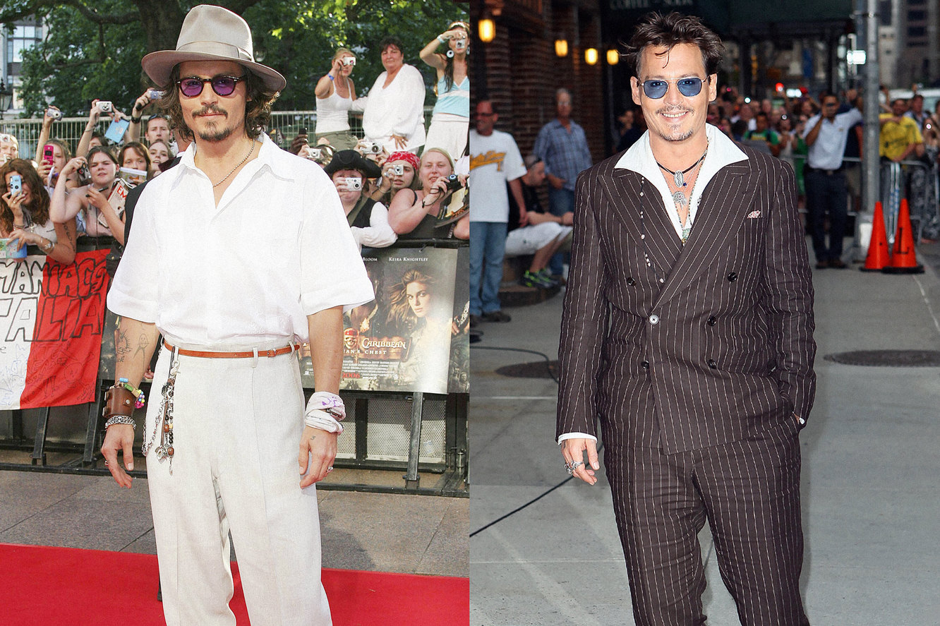 3 стильные фишки Джонни Деппа, которые можно украсть в свой гардероб