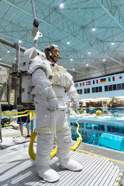 Астронавт Джонни Ким в центре подготовки космонавтов NASA