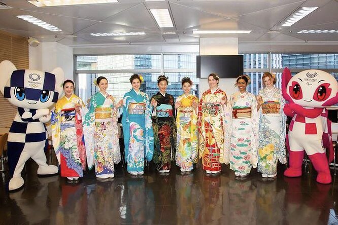 Японские дизайнеры создали уникальные кимоно для каждой страны-участницы Олимпиады-2020