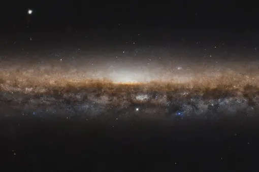 Из чего состоит галактический «хвост»: уникальная находка