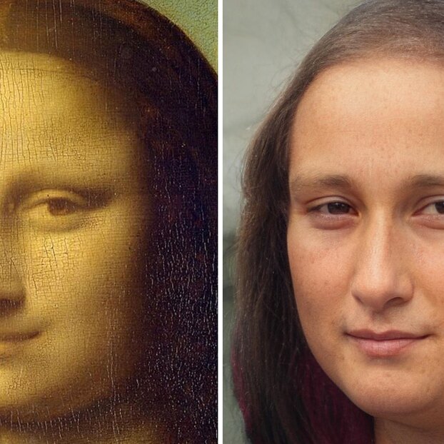 Как искусственный интеллект воссоздал внешность Моны Лизы и других легендарных людей по их портретам