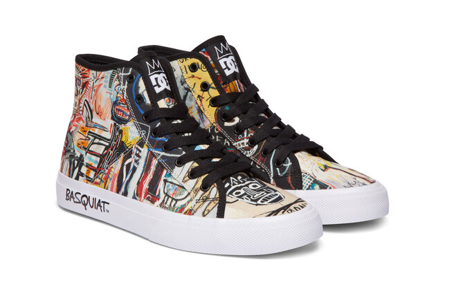 Бренд DC Shoes выпускает арт-коллаборацию по работам художника Жана-Мишеля Баскии Бренд DC Shoes выпускает арт-коллаборацию по работам художника Жана-Мишеля Баскии