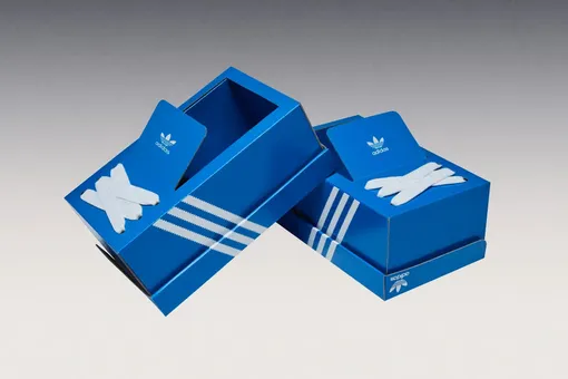 Картонные тяги: adidas выпустит уникальные кроссовки-коробки для самых модных