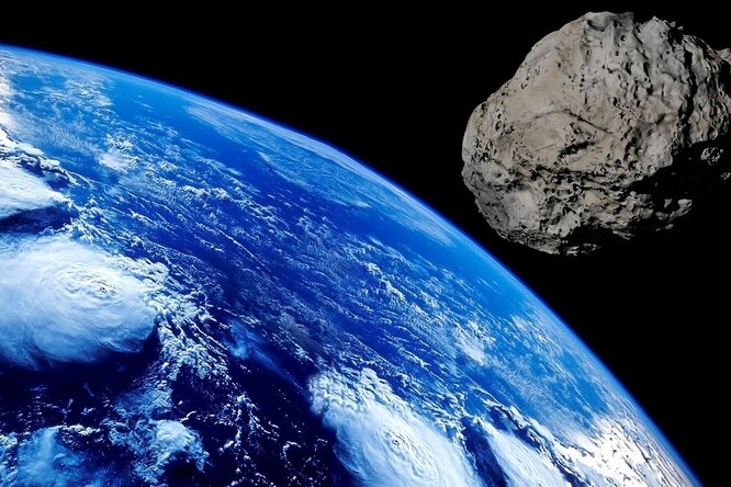 В США засняли на видео полет астероида