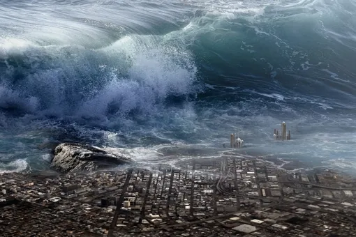 Почему перед ударом цунами вода отступает от берегов?