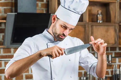 Как заточить нож без точильного камня?
