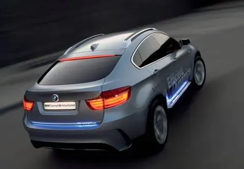 Концепт полного гибрида: BMW X6 ActiveHybrid способен полностью положиться на свой электродвигатель