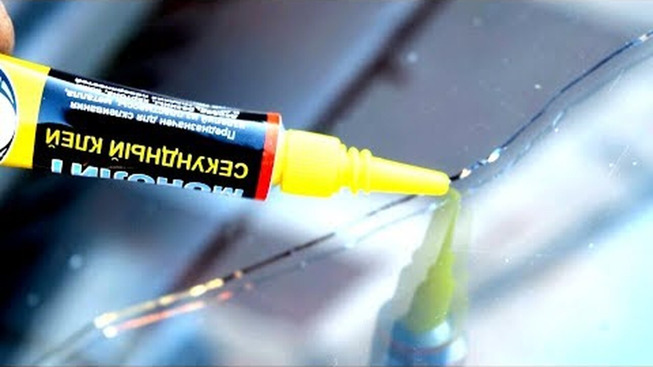 Как убрать скол на ветровом стекле?