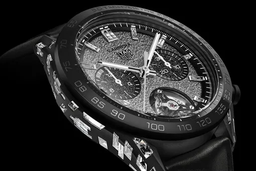 TAG Heuer представляет новинку – часы Carrera Plasma с алмазами, созданными в лабораторных условиях
